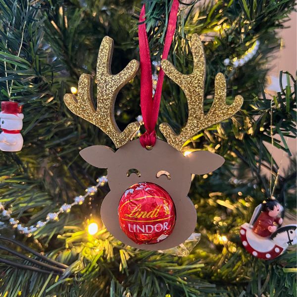 Reindeer Lindt Ornaments